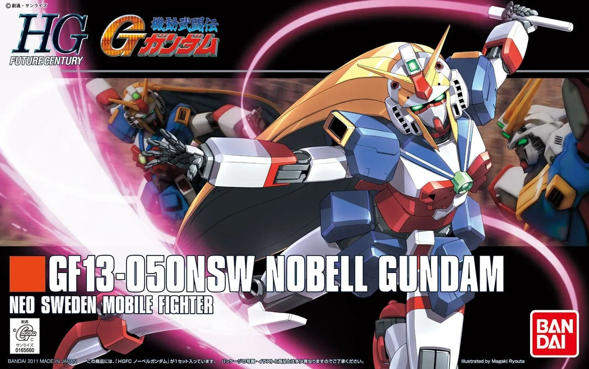Gundam 1/144 HGUC #119 HGFC G Gundam GF13-050NSW Nobell Gundam Model Kit