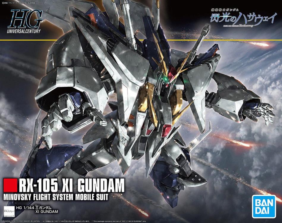 Gundam 1/144 HGUC #238 Hathaway RX-105 Xi Gundam Model Kit