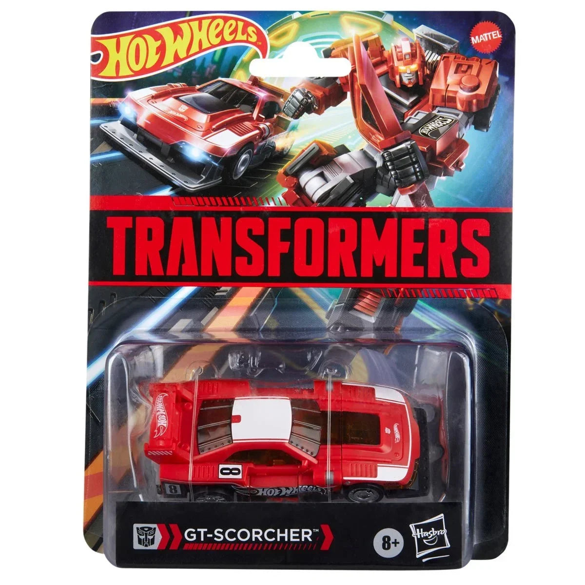 Hasbro Transformers Collaborative x Hot Wheels Deluxe Class GT-Scorcher 5 Inch Action Figure