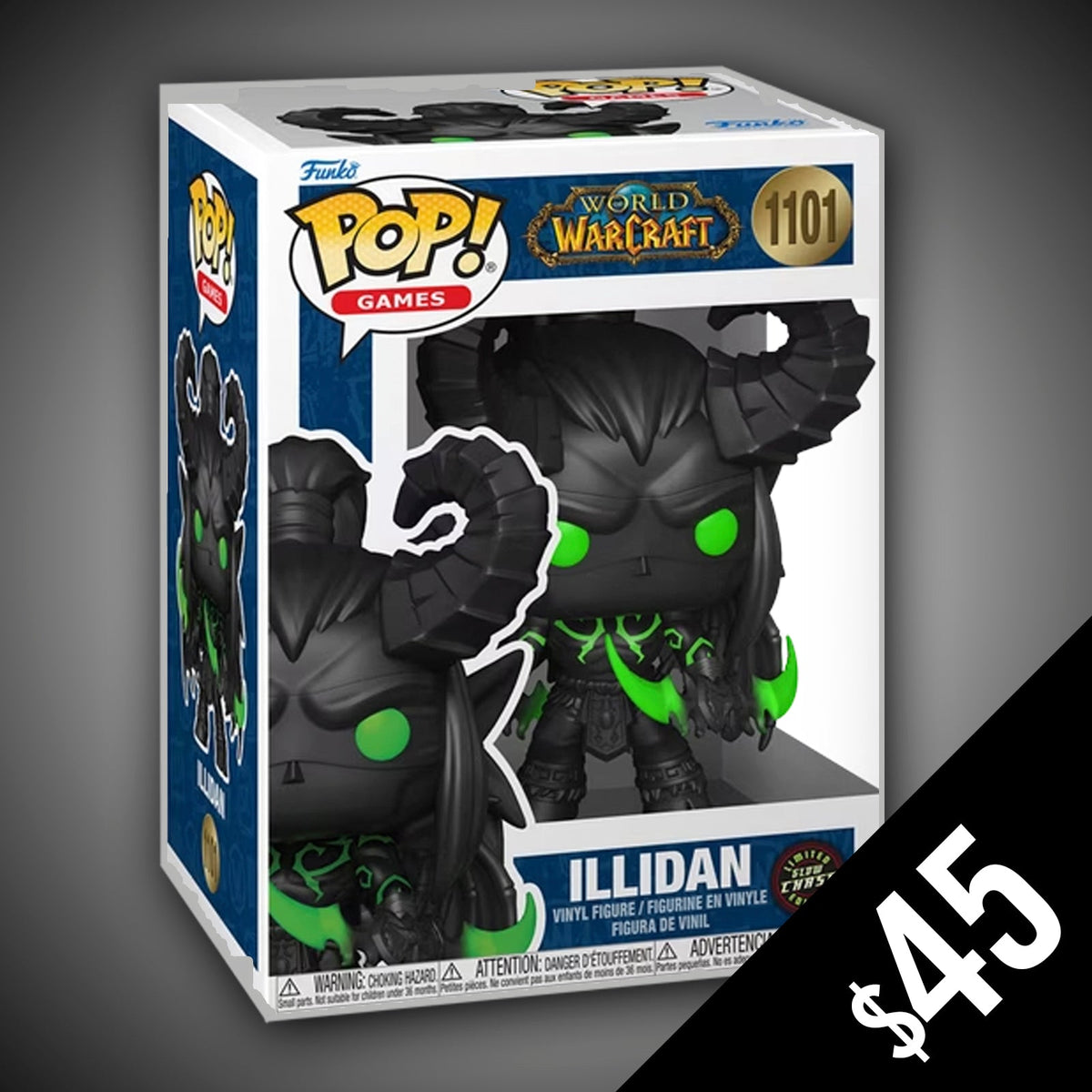 Funko Pop! World of Warcraft: Illidan #1101 (CHASE)