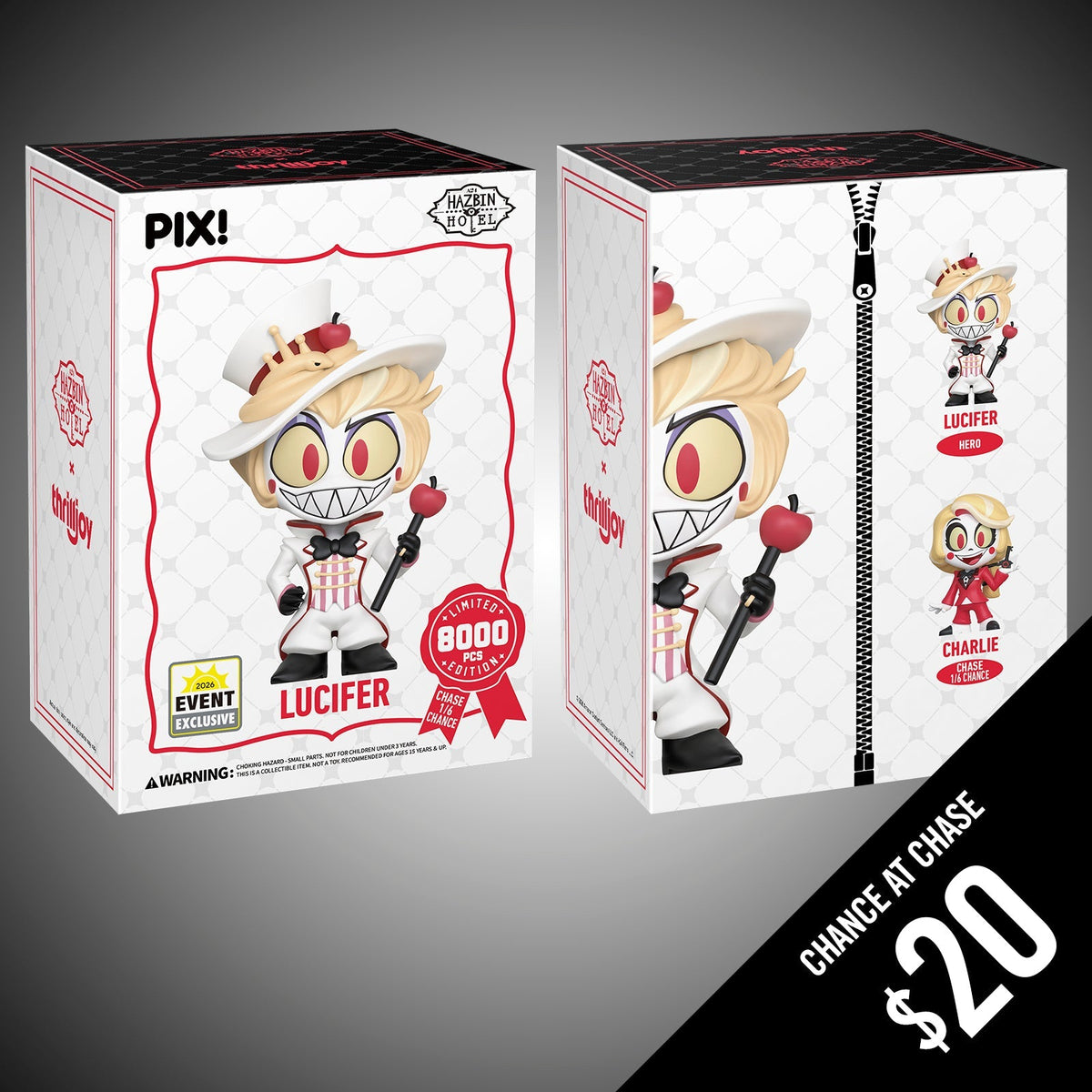 Thrilljoy PIX: Hazbin Hotel: Lucifer (LE8000) 2026 Event Exclusive)