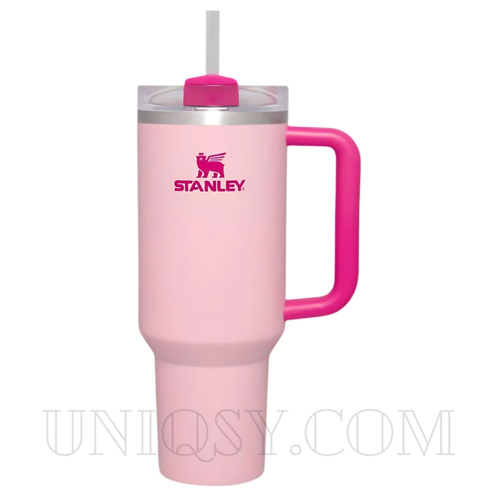 The Quencher 40 OZ Stanley Neon Flowstate Tumbler