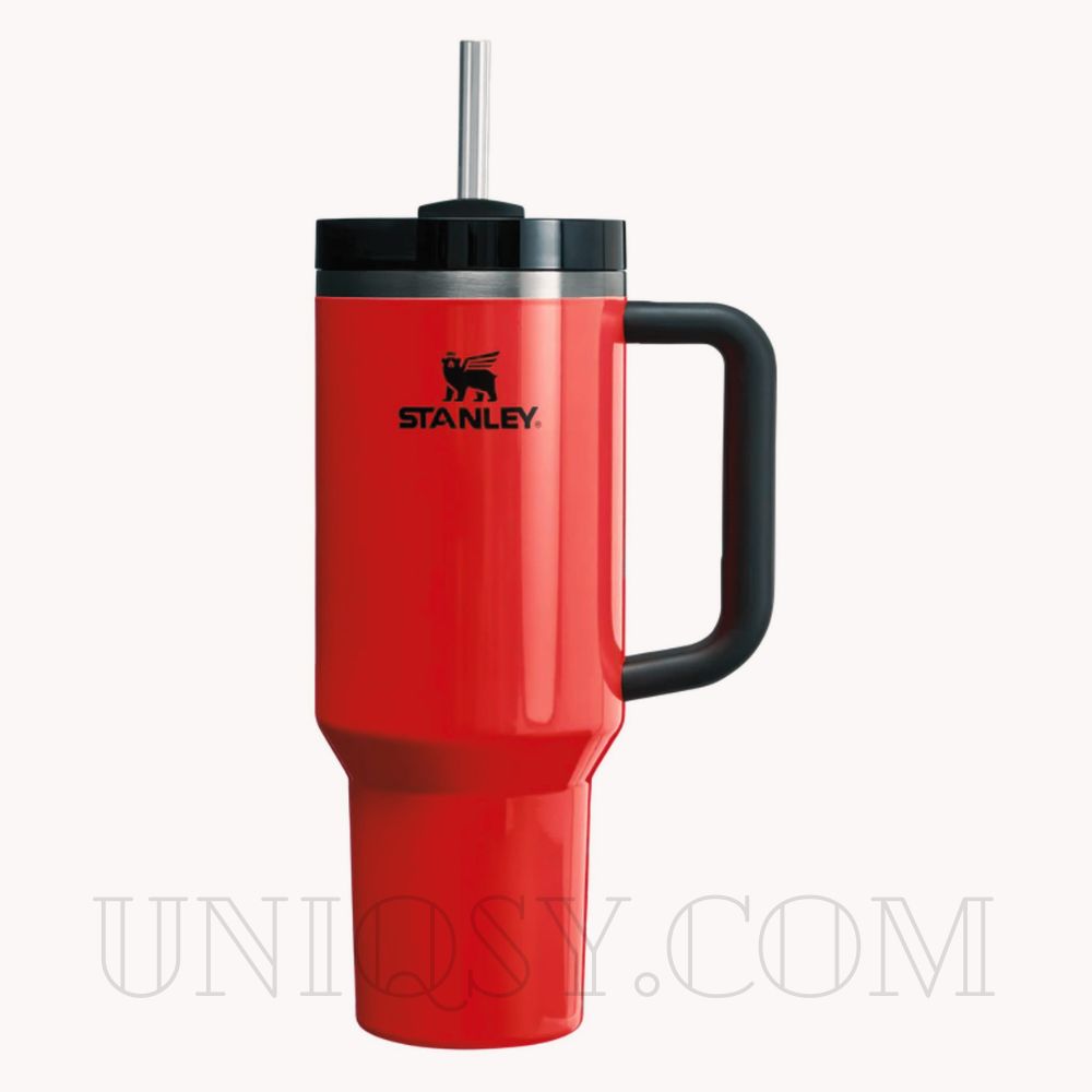 The Quencher Stanley Neon 40 OZ Tumbler Cup