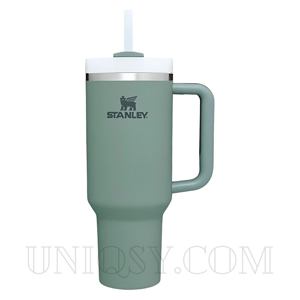 The Quencher Stanley Neon 40 OZ Tumbler Cup