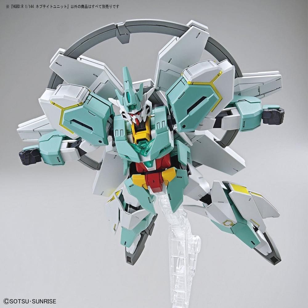 Gundam 1/144 HGBD:R #031 PFF-X7II/N8 Nepteight Unit Model Kit