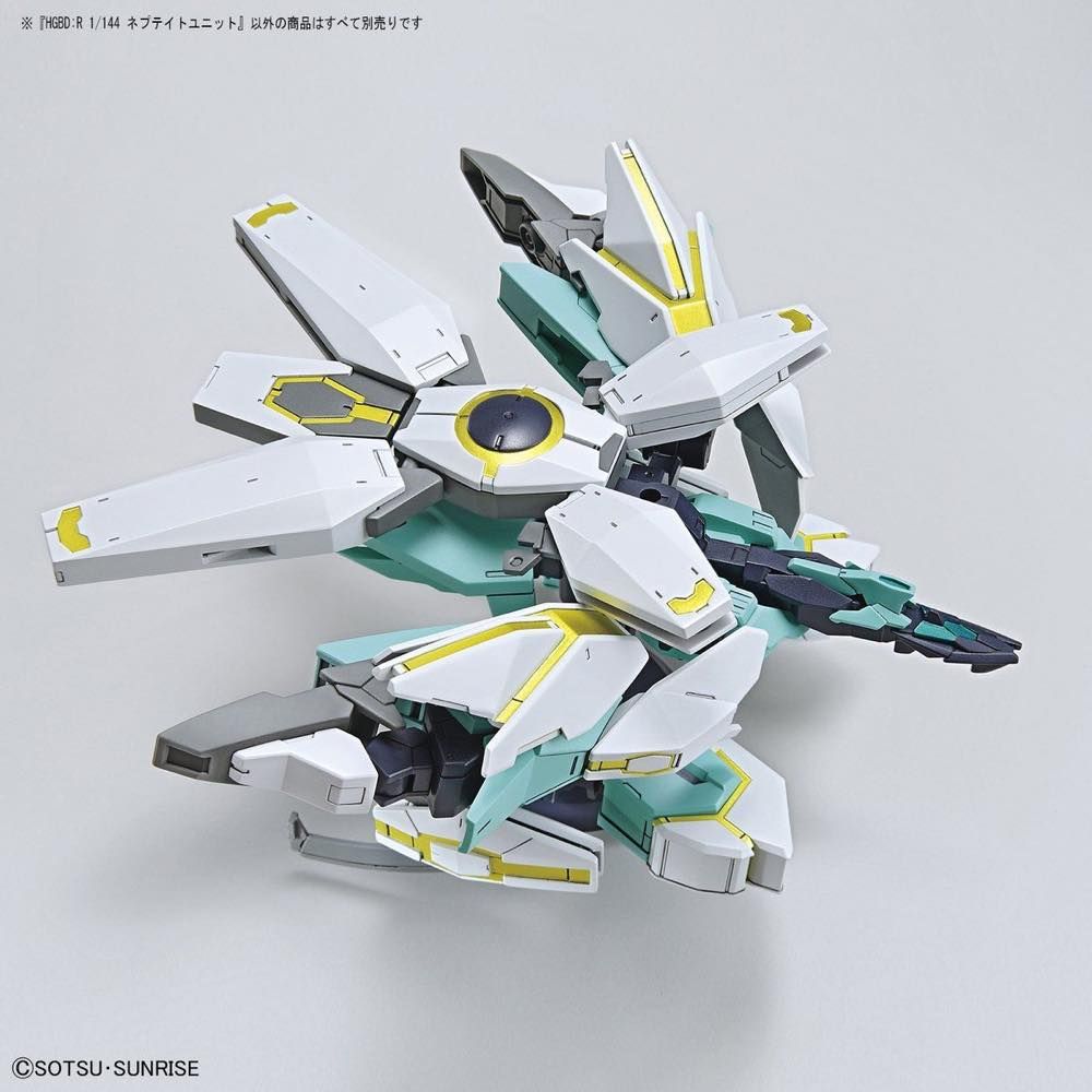 Gundam 1/144 HGBD:R #031 PFF-X7II/N8 Nepteight Unit Model Kit