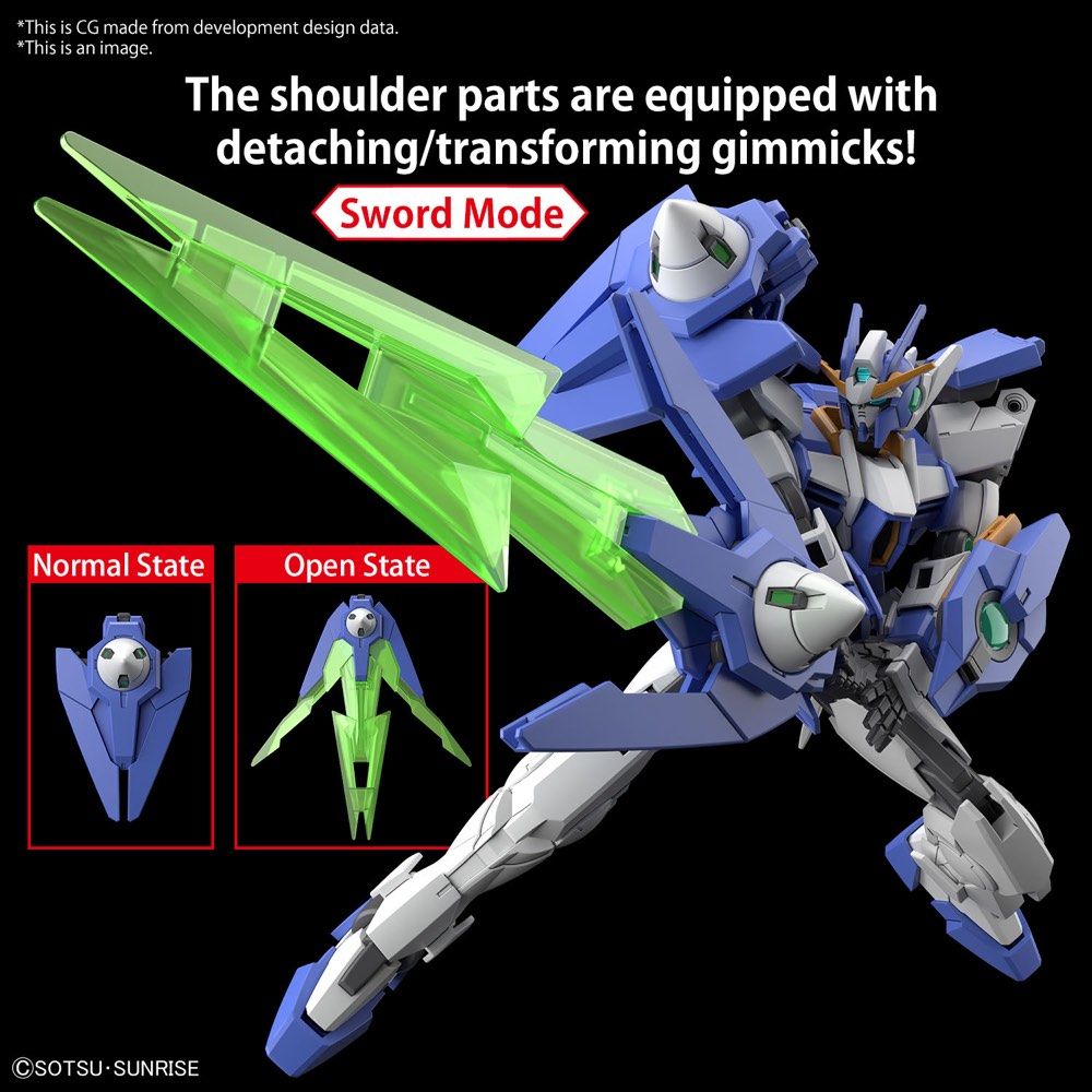 Gundam 1/144 HGBM #05 GN-0000DVR/II 00 Diver Arc Model Kit
