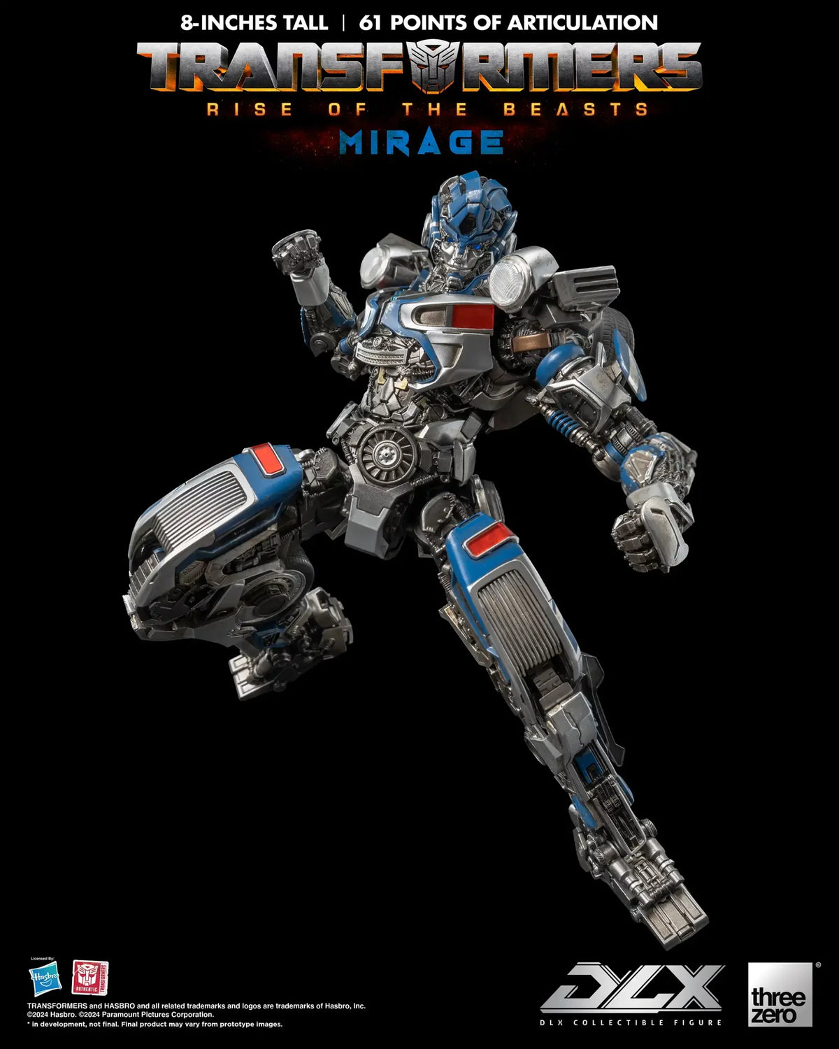 ThreeZero Transformers: Rise of the Beasts Mirage DLX Action Figure