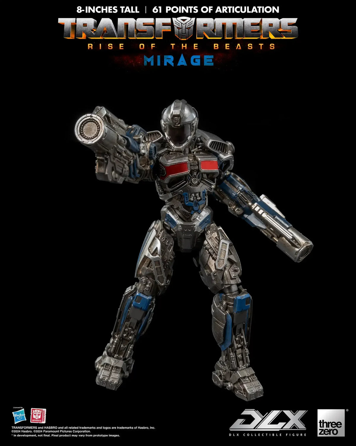 ThreeZero Transformers: Rise of the Beasts Mirage DLX Action Figure