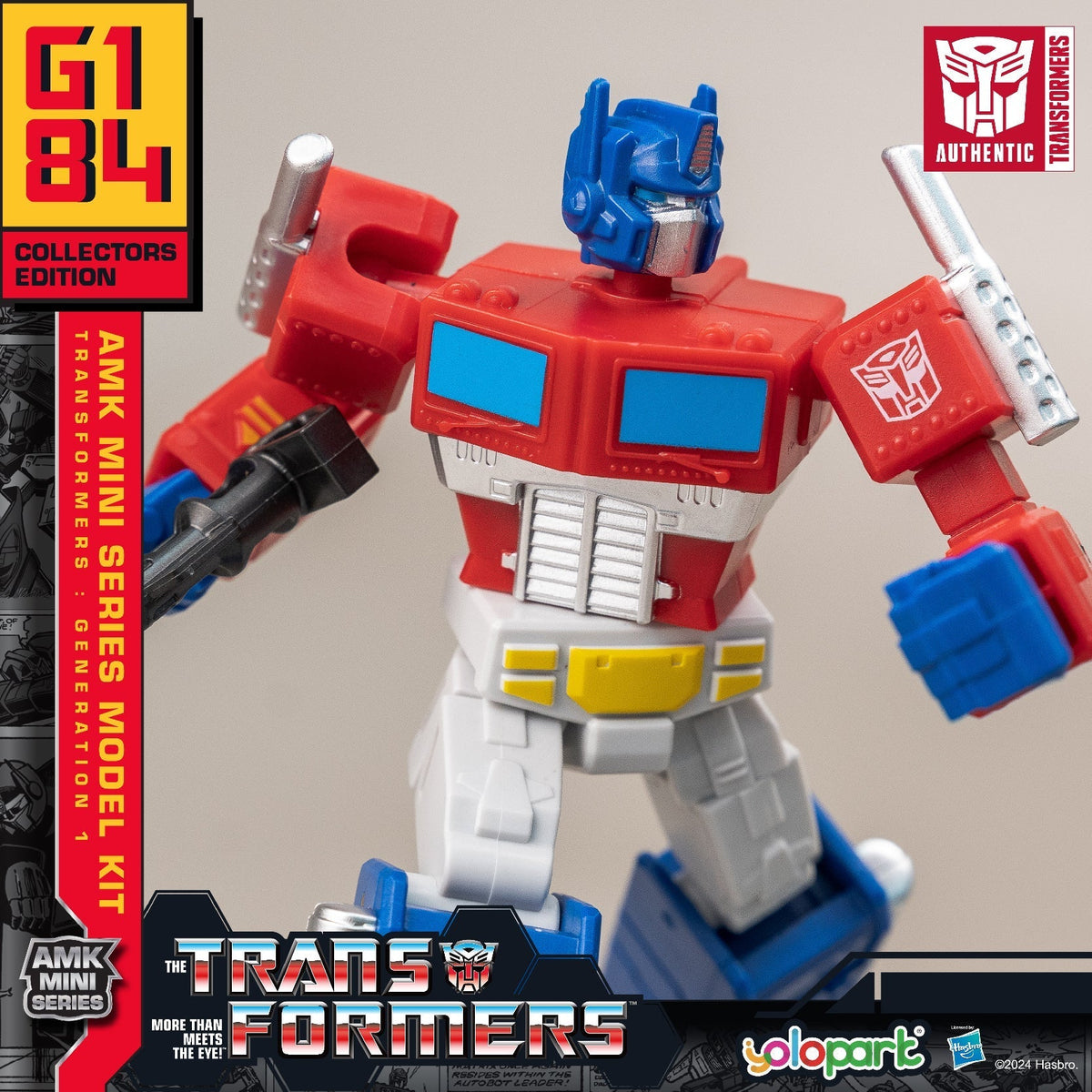 Yolopark Transformers AMK Mini G1 Optimus Prime Model Kit
