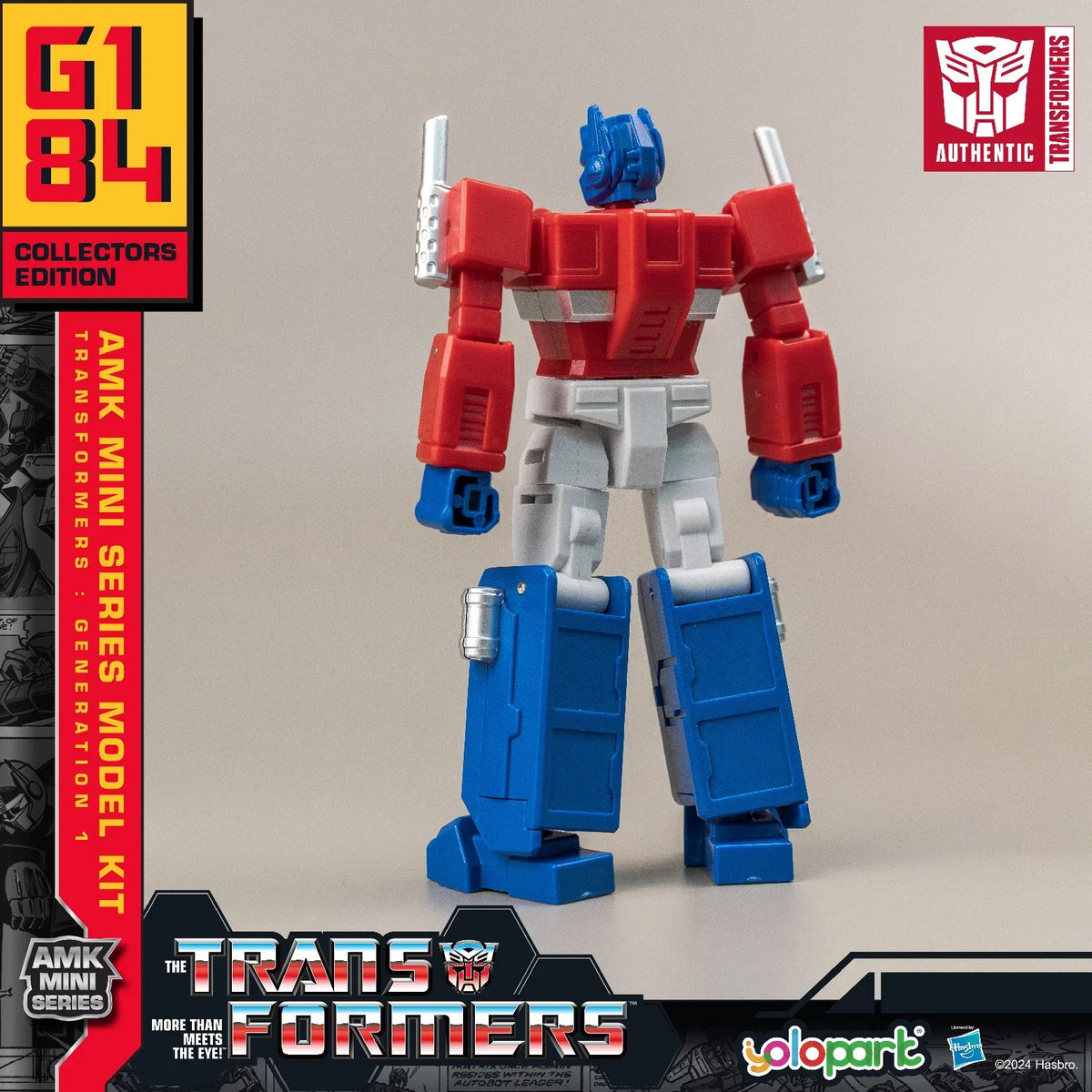 Yolopark Transformers AMK Mini G1 Optimus Prime Model Kit
