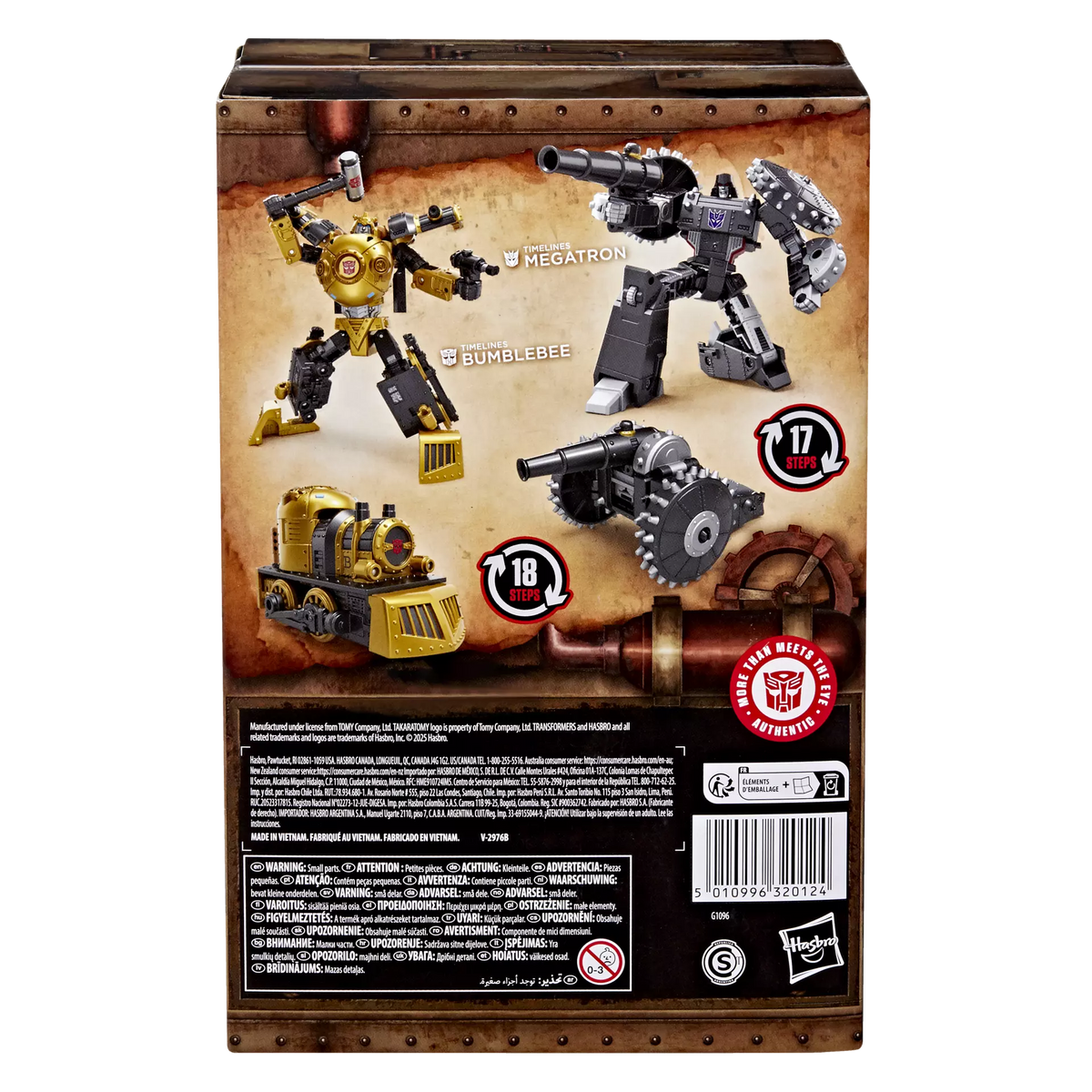 Transformers Hearts of Steel Timelines Comic Edition Megatron and Timelines Bumblebee Action Figure Exclusive