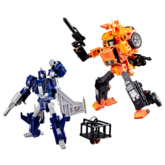 Transformers Age of the Primes Wreck 'N Doom Sandstorm and Slugslinger 2-Pack Action Figure