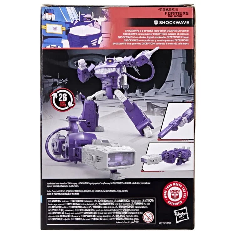 [Pre-Sale] Transformers Generations Studio Series 86 Voyager Shockwave Action Figure