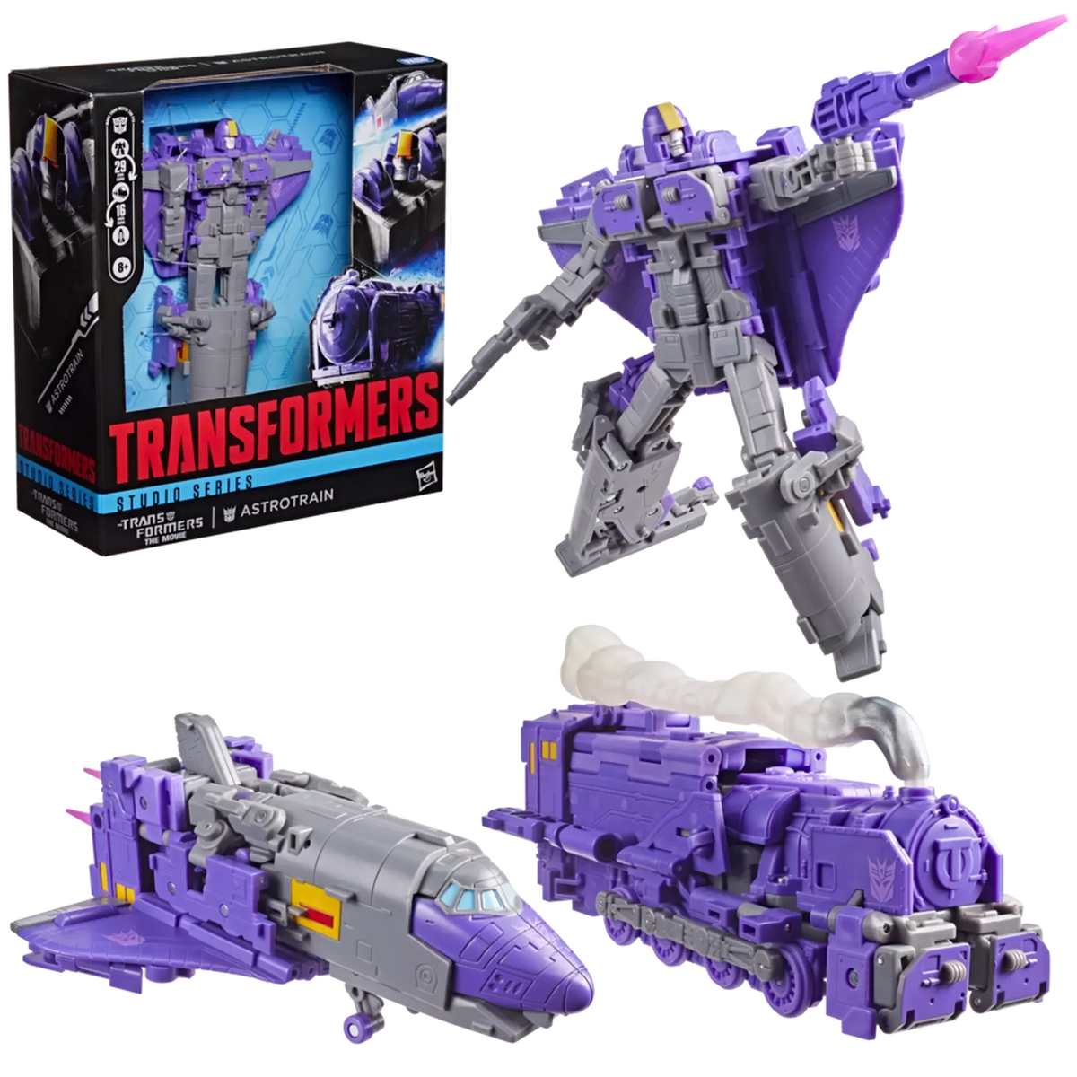 Transformers The Movie Studio Series 86 Leader Astrotrain Action Figure