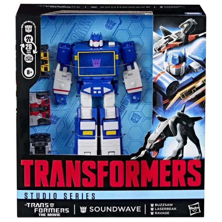 [Pre-Sale] Transformers Generations Studio Series The Transformers The Movie 86 Soundwave Action Figure