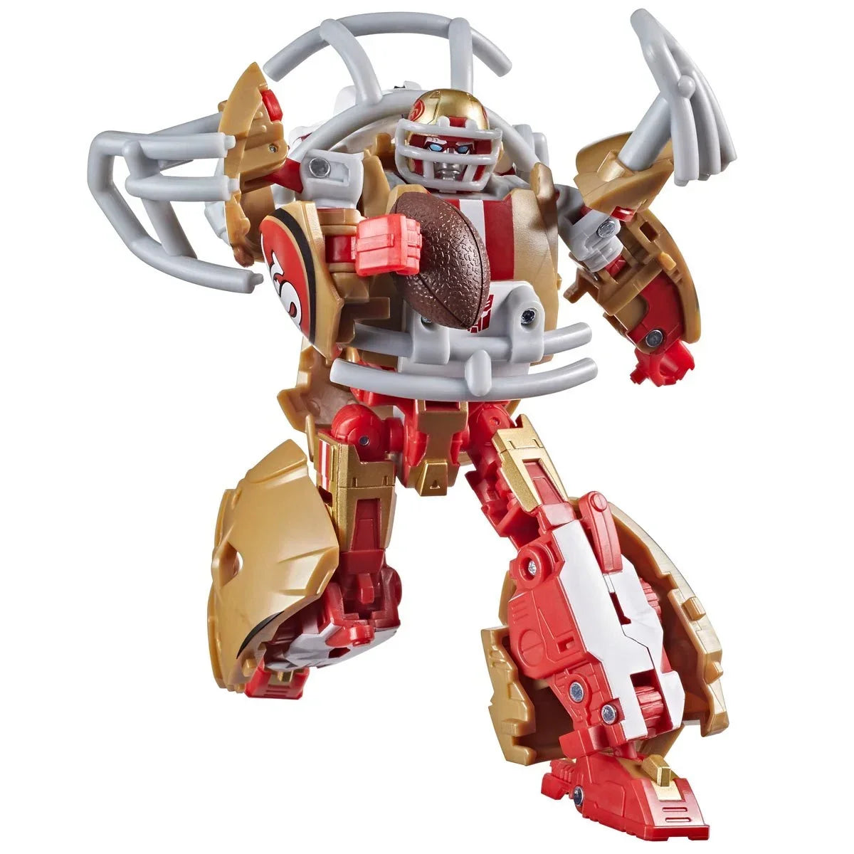 Hasbro Transformers Collaborative x NFL San Francisco 49ers Goldrush Action Figure