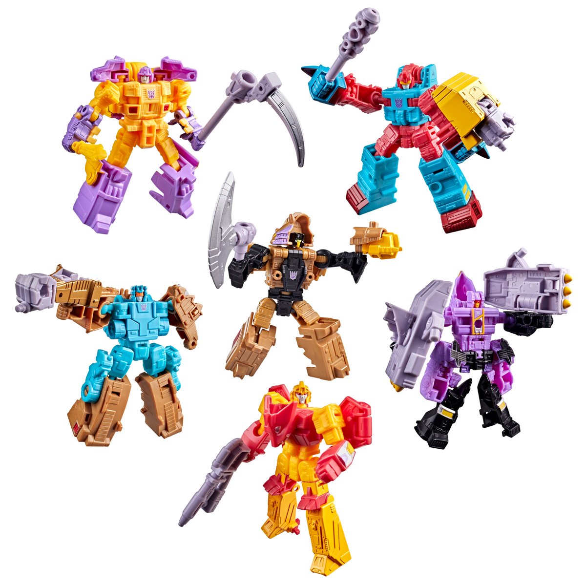 Transformers Age of the Primes Decepticon Monstructor Combiner Figure Set