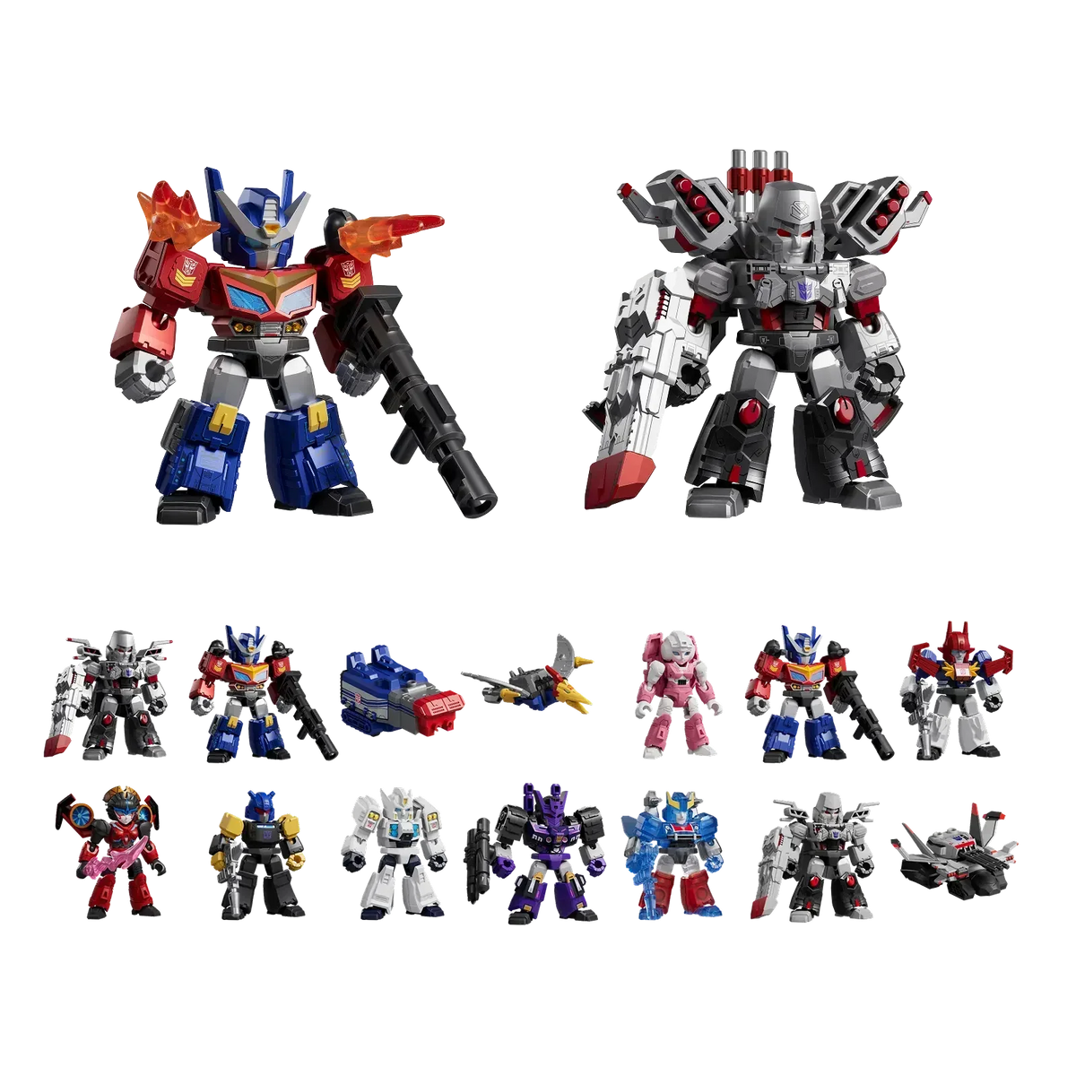 Blokees Transformers Model Kits Defender Version #08 Battle Stars Mystery Box Trading Figure Set of 12
