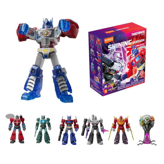 Blokees Transformers Model Kits Shining Version #05 Eternal Rivalry Box Trading Figure Set of 6