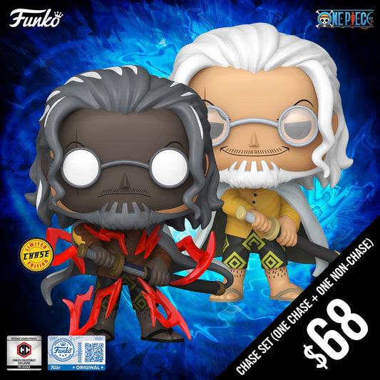 Pre-Order: Funko Pop! Chalice Exclusive: One Piece S12: Silvers Rayleigh  #2150 (Chase plus Non-Chase) (PR)