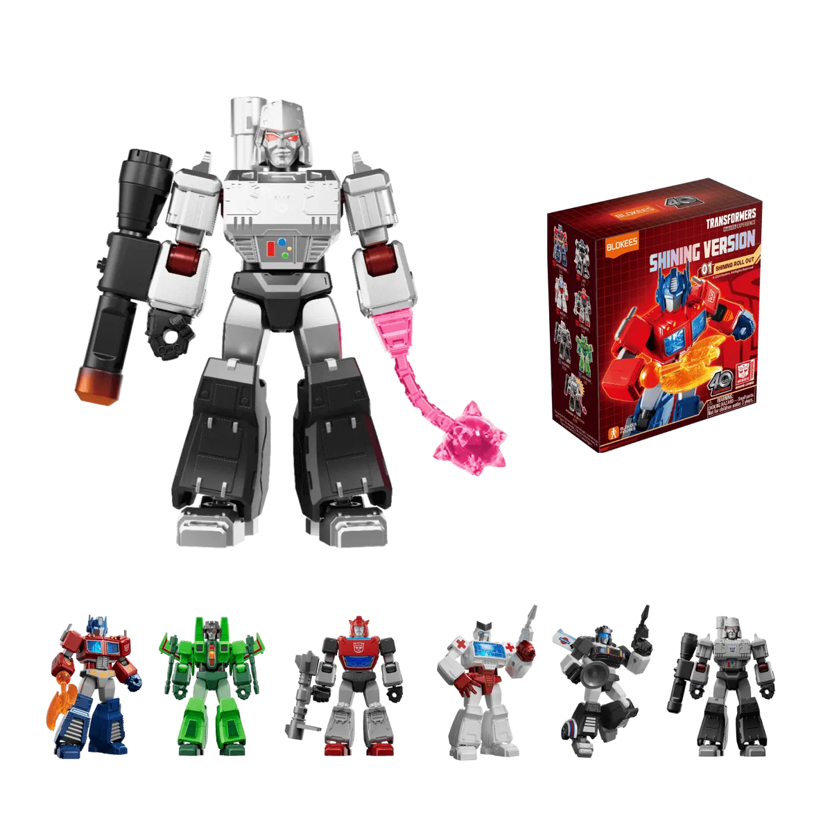 Blokees Transformers Shining Version 01 Shining Roll Out
