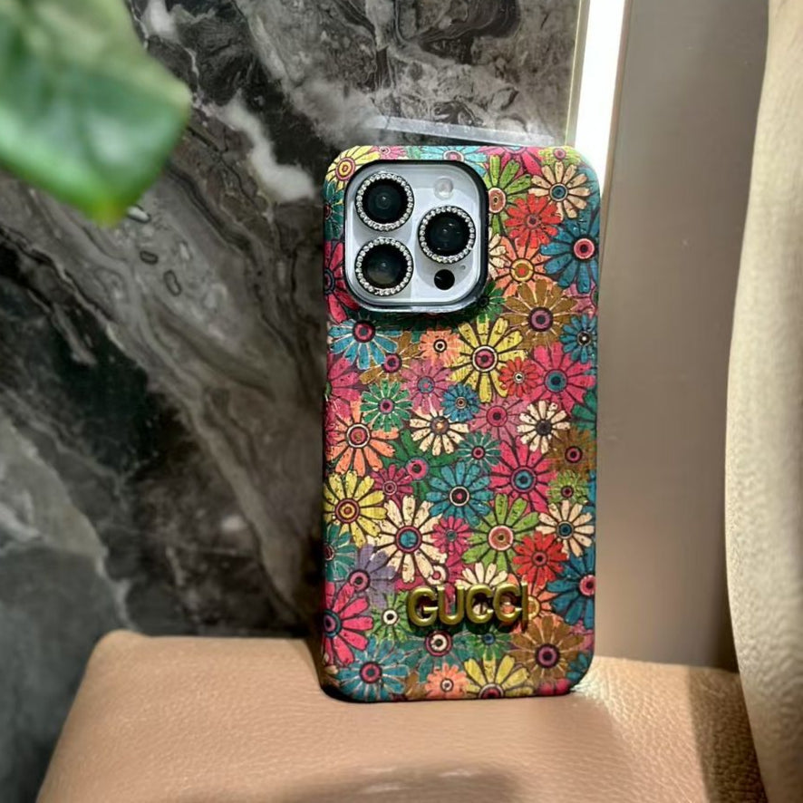 Luxury Stylish Flower iPhone Case