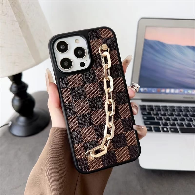 Monogram Lv Stylish Protective Case for iPhone 13-18 Pro & Pro Max