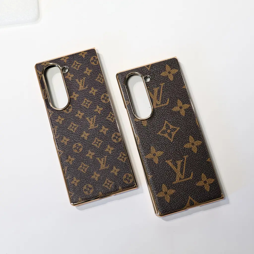Monogram Slim Luxury Case for Samsung Z Fold 3-7