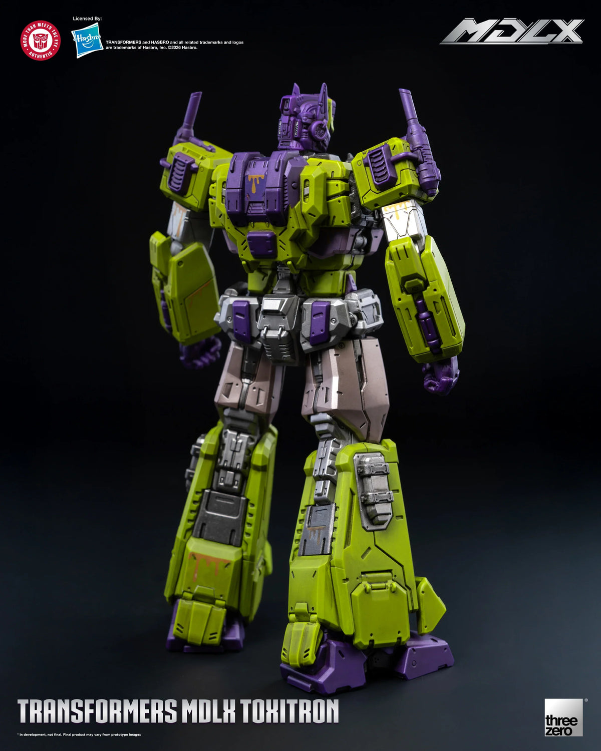 ThreeZero Transformers Toxitron MDLX Action Figure Exclusive