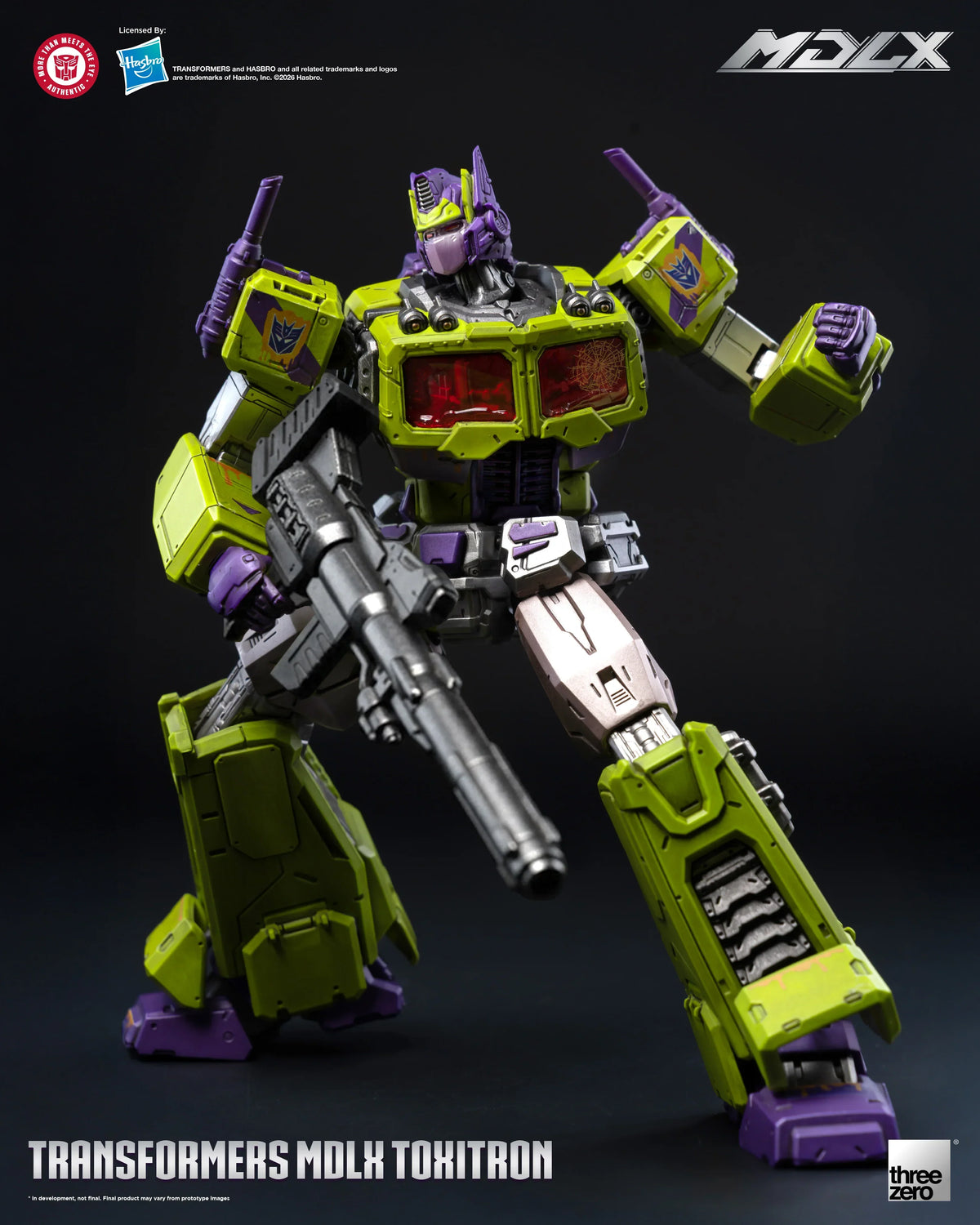 ThreeZero Transformers Toxitron MDLX Action Figure Exclusive