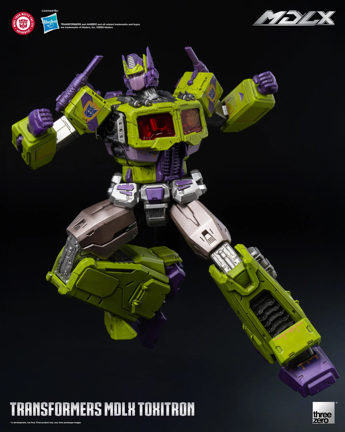 ThreeZero Transformers Toxitron MDLX Action Figure Exclusive
