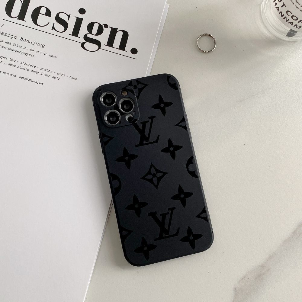 LV Luxury Monogram Leather Case for iPhone 13-18 Pro & Pro Max