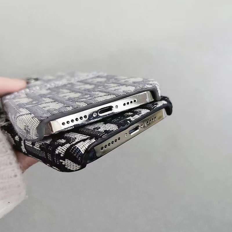 Luxury Brand Vertical Belt Stitched Case Cover for iPhone 12-18 Pro & Pro Max