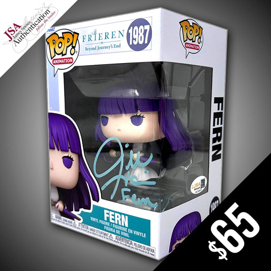 Funko Pop! Frieren: Fern #1987 - SIGNED by Jill Harris (JSA Certified)